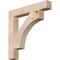 Ekena Millwork Westlake Block Smooth Bracket, Douglas Fir, 3 1/2"W x 24"D x 24"H BKT04X24X24WTL05SDF - alternate 1